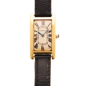 Cartier Yellow Gold Tank Cintree, Circa 1966 (New Arrival)