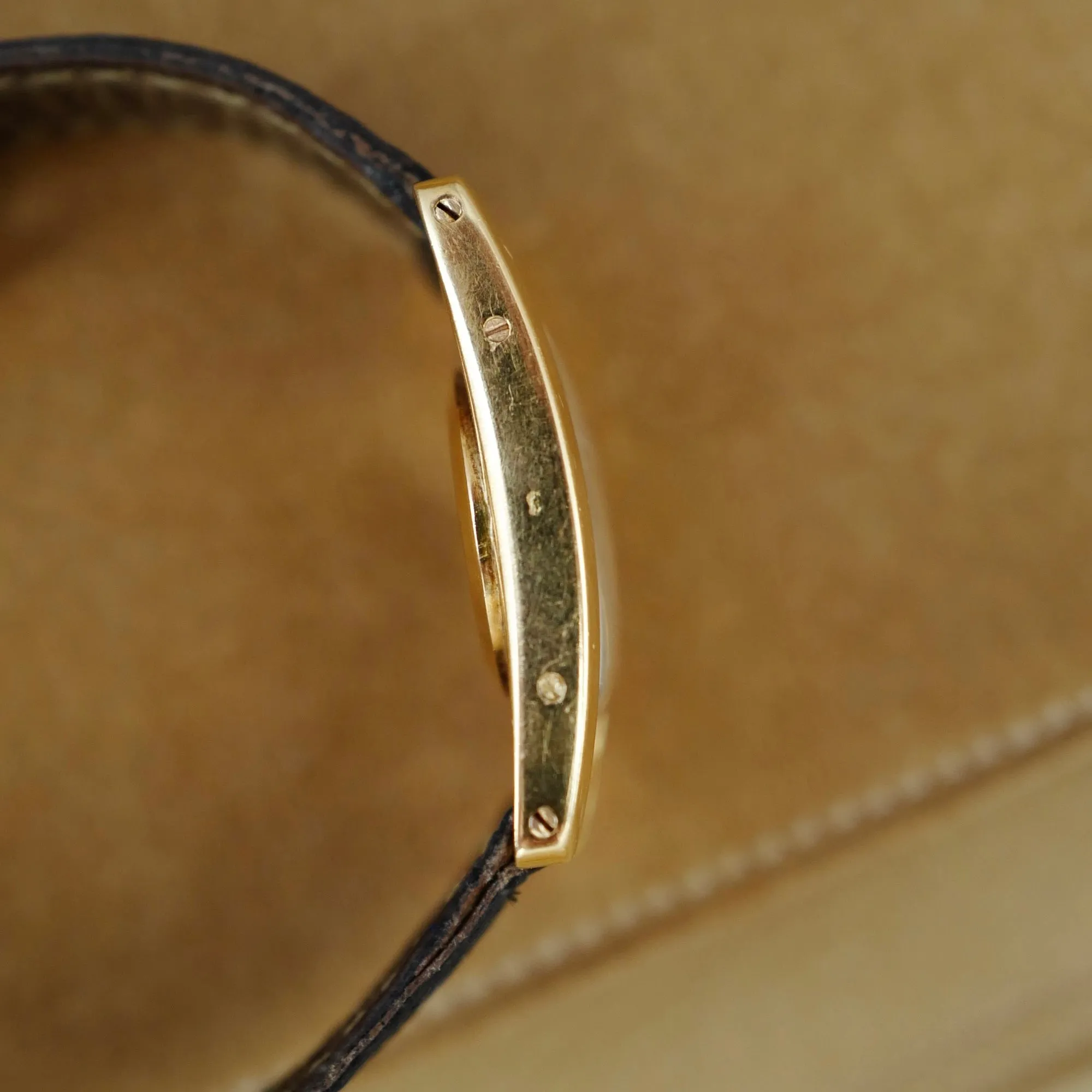 Cartier Yellow Gold Tank Cintree, Circa 1966 (New Arrival)