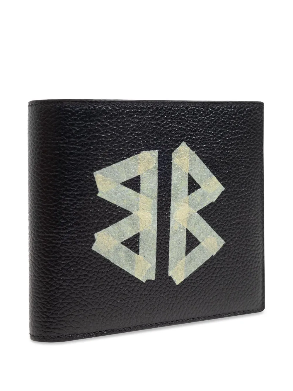 Cash tape type leather square wallet