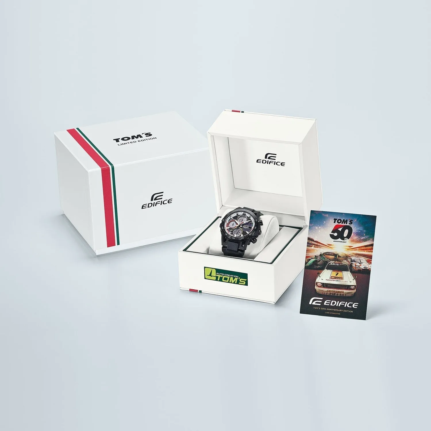 Casio x Tom’s Edfice 50th Anniversary Edition Black EFSS641TMS-1A