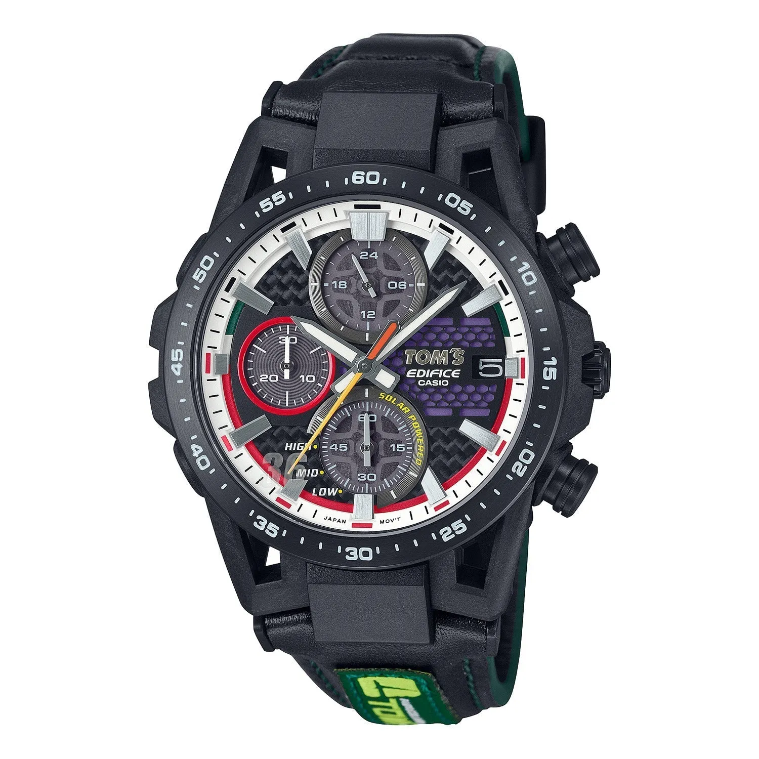 Casio x Tom’s Edfice 50th Anniversary Edition Black EFSS641TMS-1A