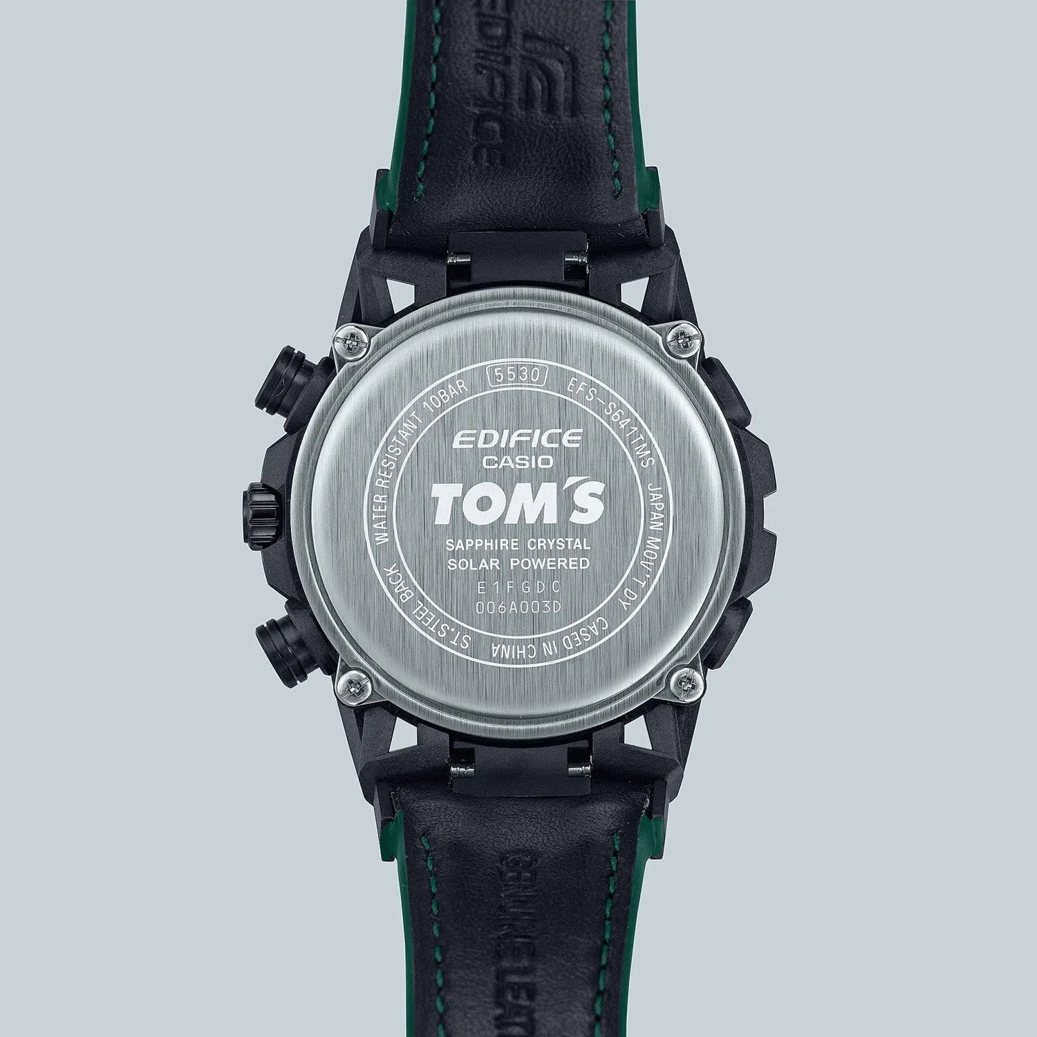 Casio x Tom’s Edfice 50th Anniversary Edition Black EFSS641TMS-1A