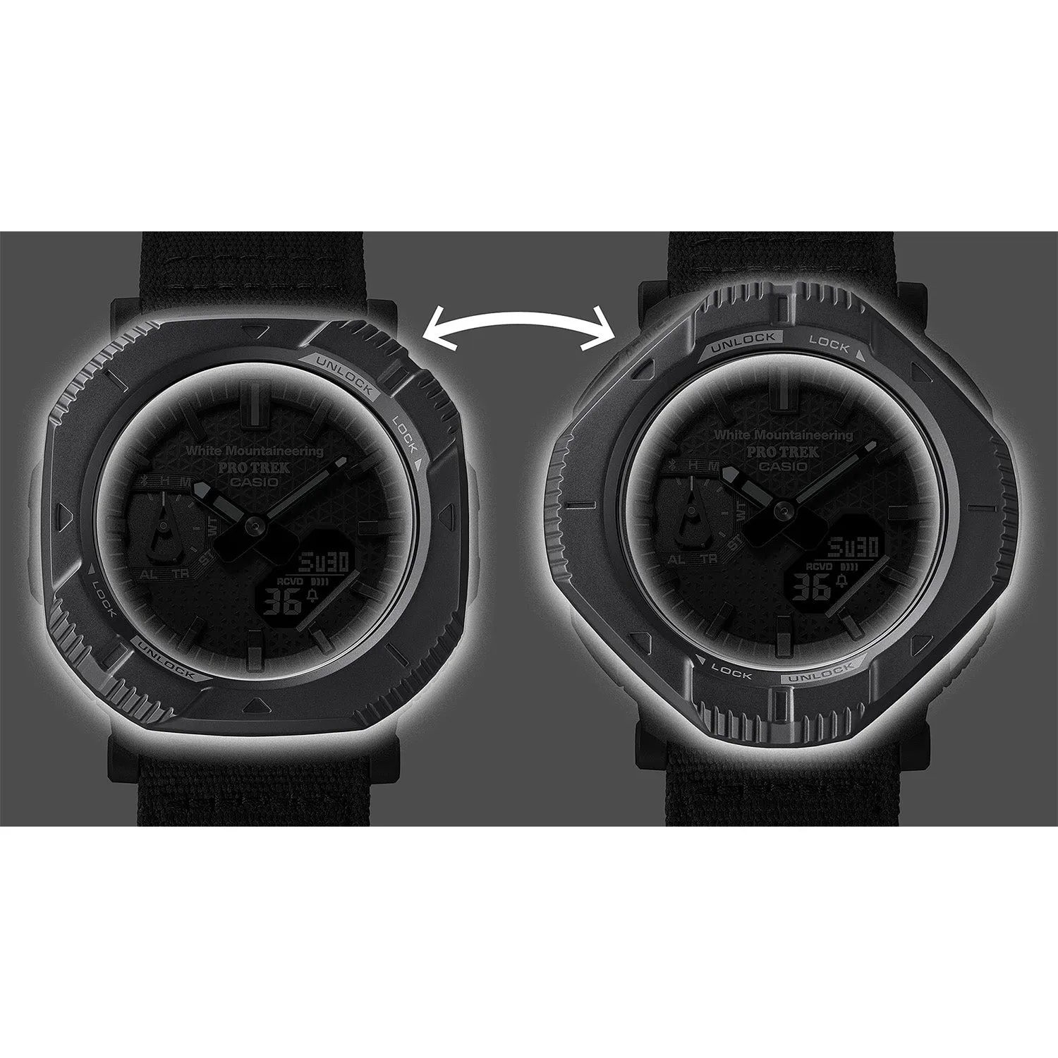 Casio x White Mountaineering PRJ-B001 Black Watch PRJB001-WM-1