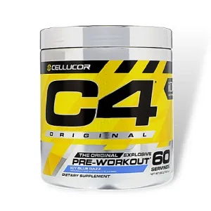 Cellucor C4 PRE-WORKOUT (390g) 60 Servings Icy Blue Raz EXP Jun 2026