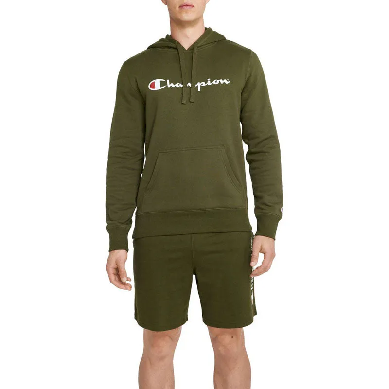 Champion Mens Script Hoodie