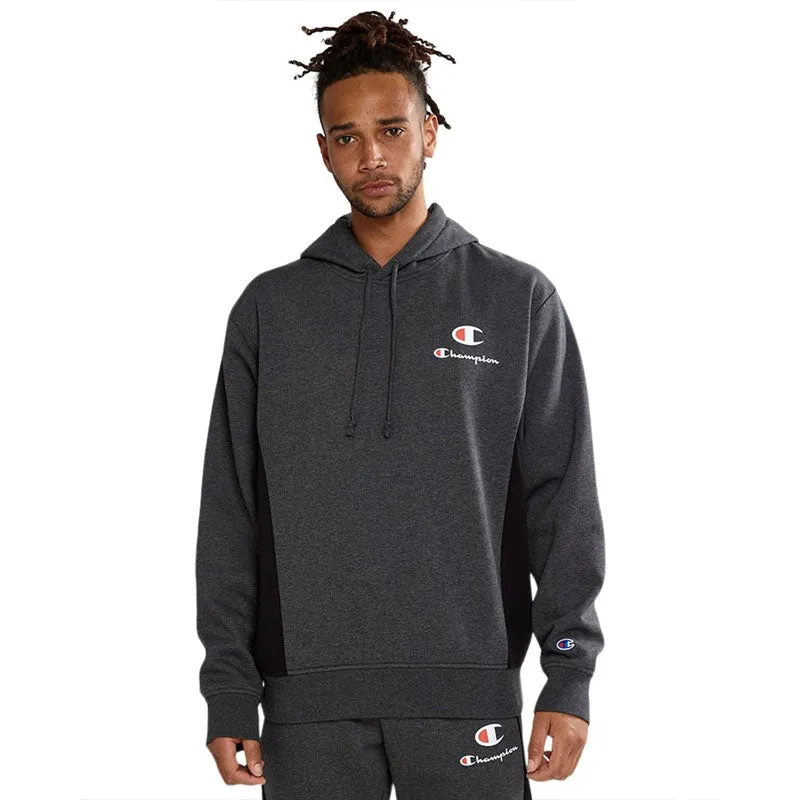 Champion Mens Sports Panel Hoodie