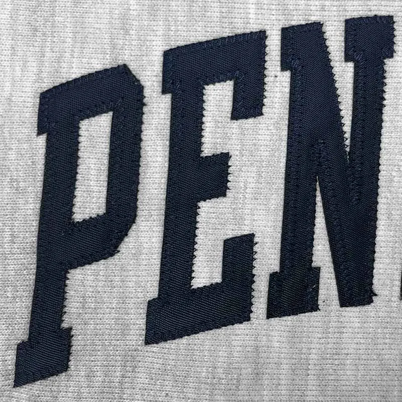 Champion Reverse Weave Heavyweight Twill Letter Crewneck Sweatshirt