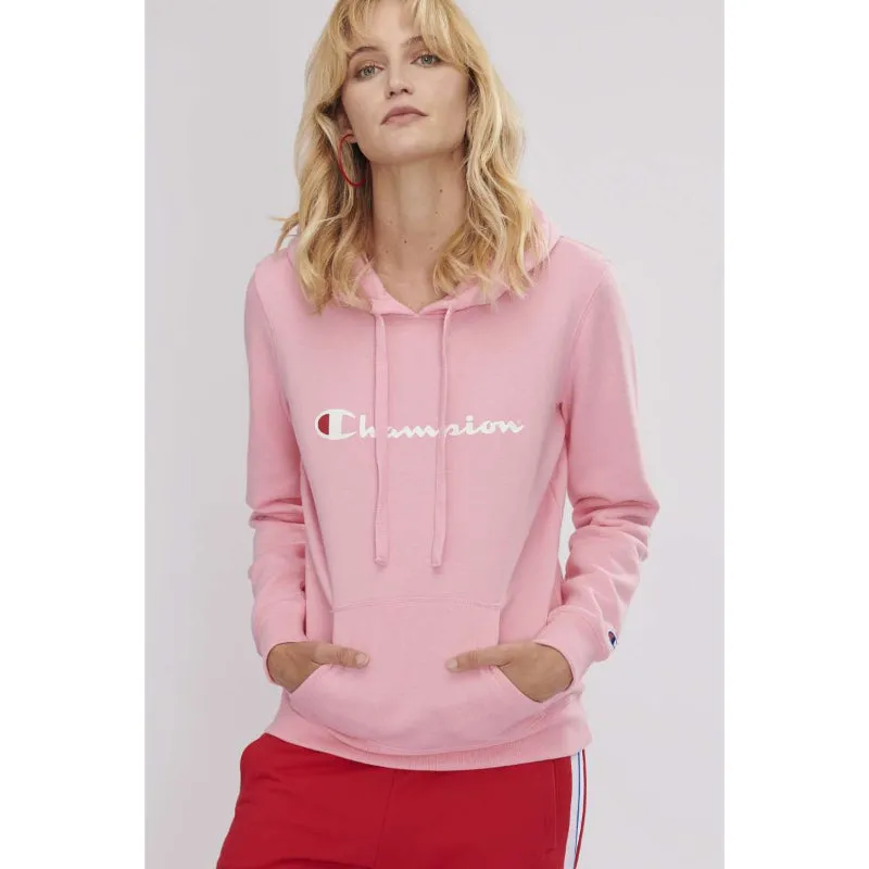 CHAMPION WOMENS SCRIPT HOODIE COOL MUM