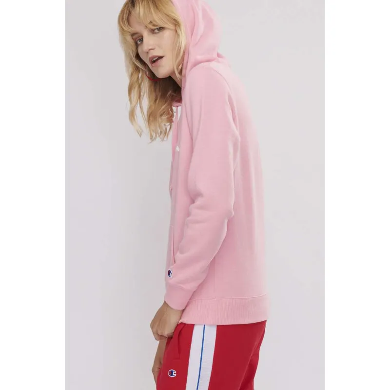 CHAMPION WOMENS SCRIPT HOODIE COOL MUM