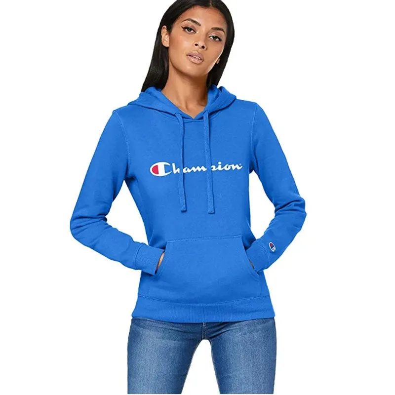 Champion Womens Script Hoodie Whale Beach