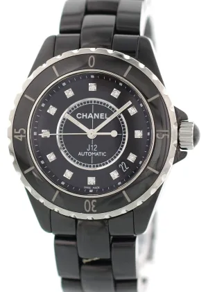 Chanel J12 H1626 Diamonds Ceramic Watch
