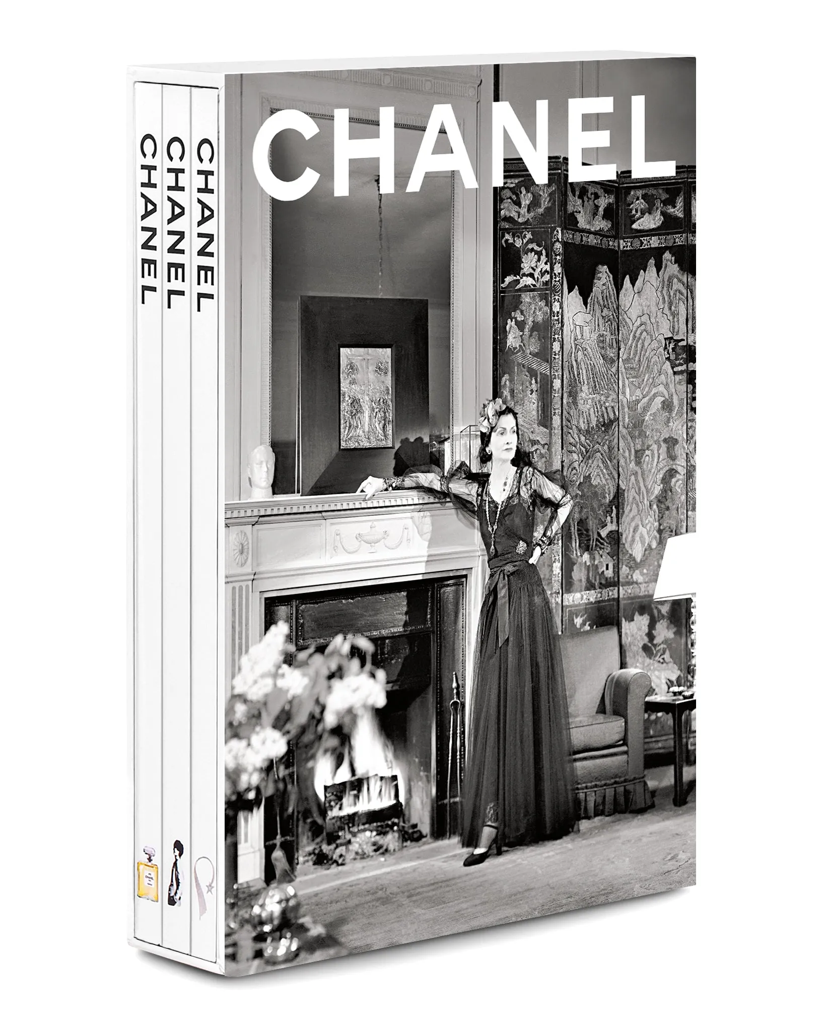 chanel set of 3 - book