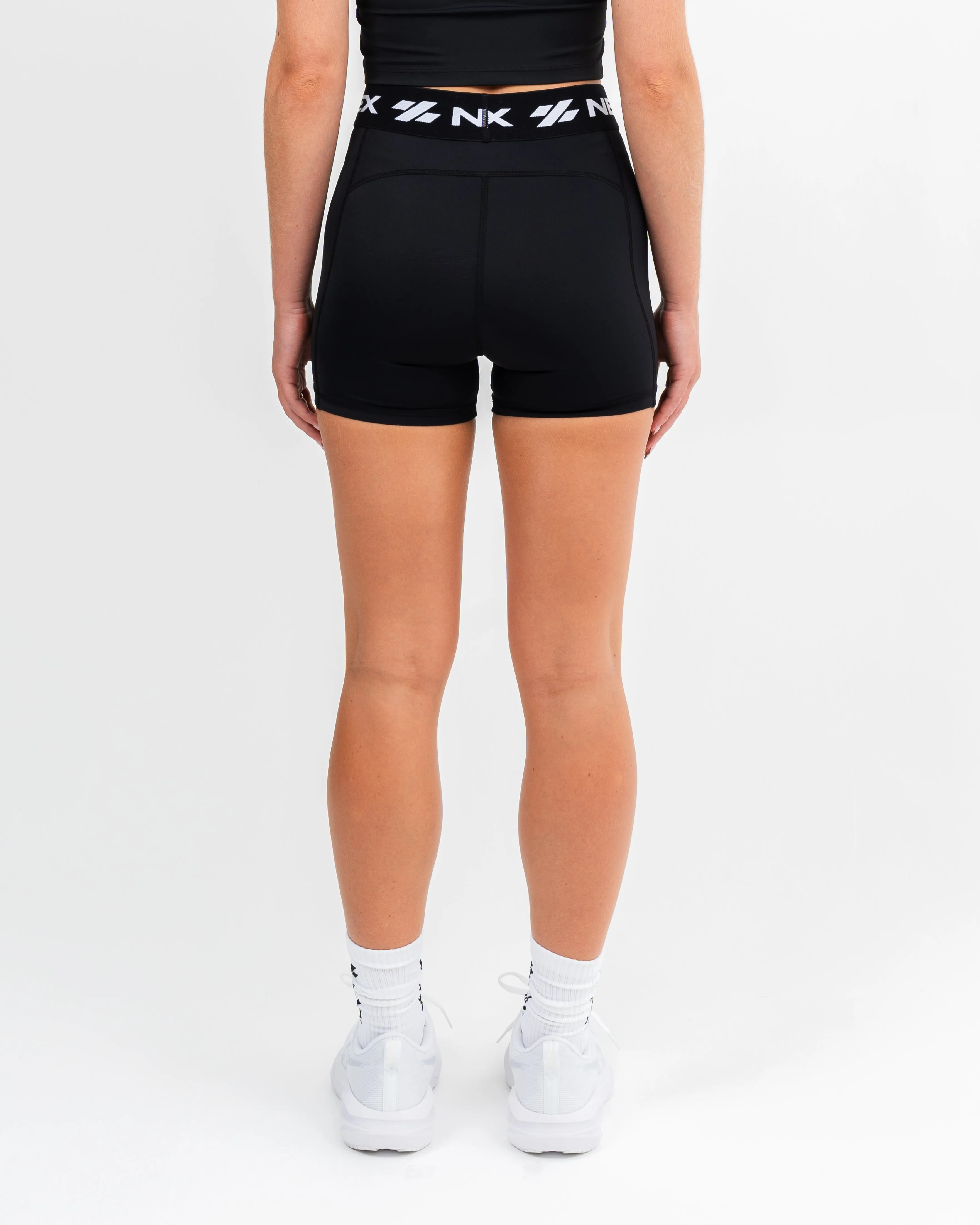 Charge Track Shorts Black