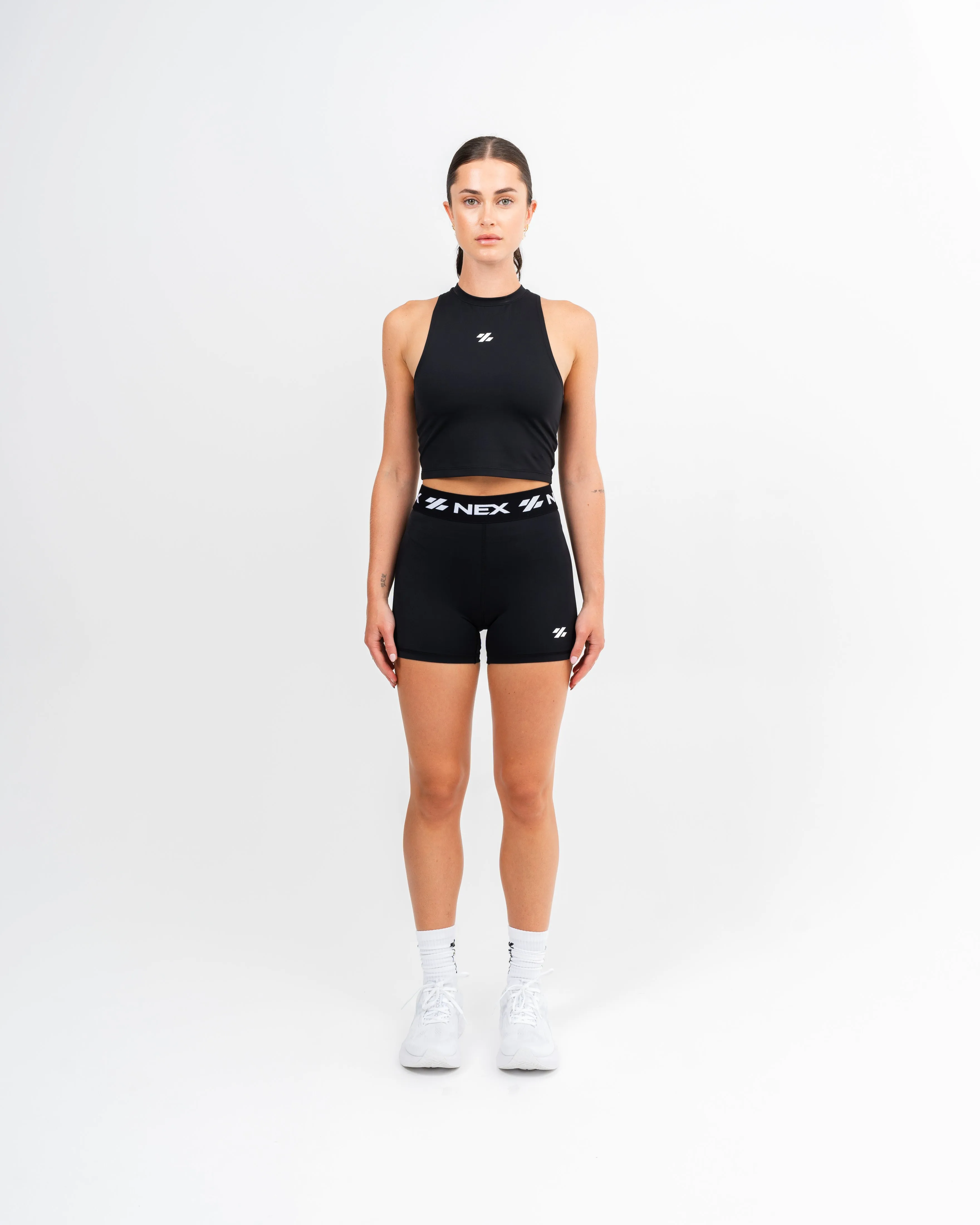 Charge Track Shorts Black