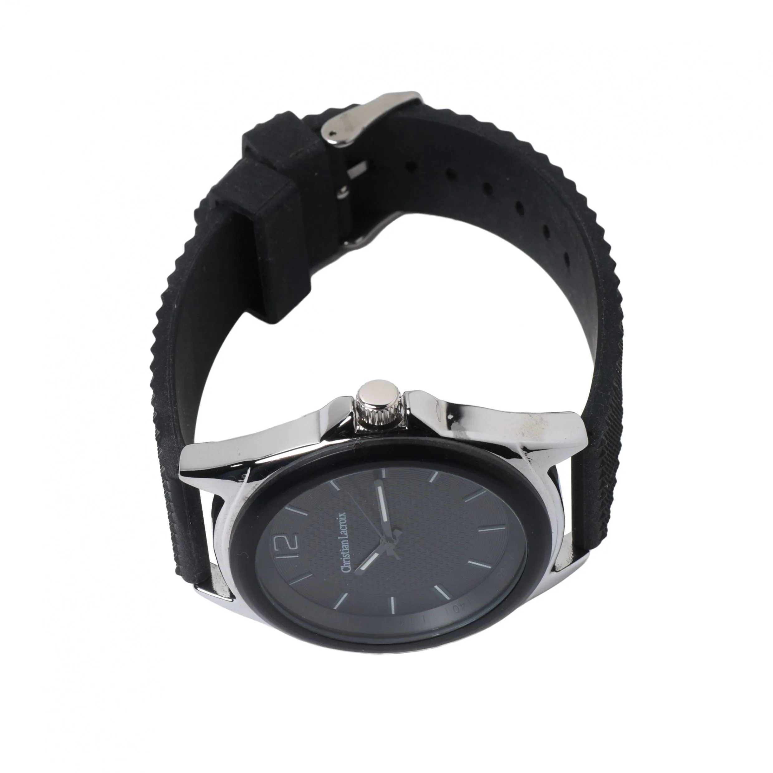 Christian Lacroix LMN418-Watch Rhombe Rubber