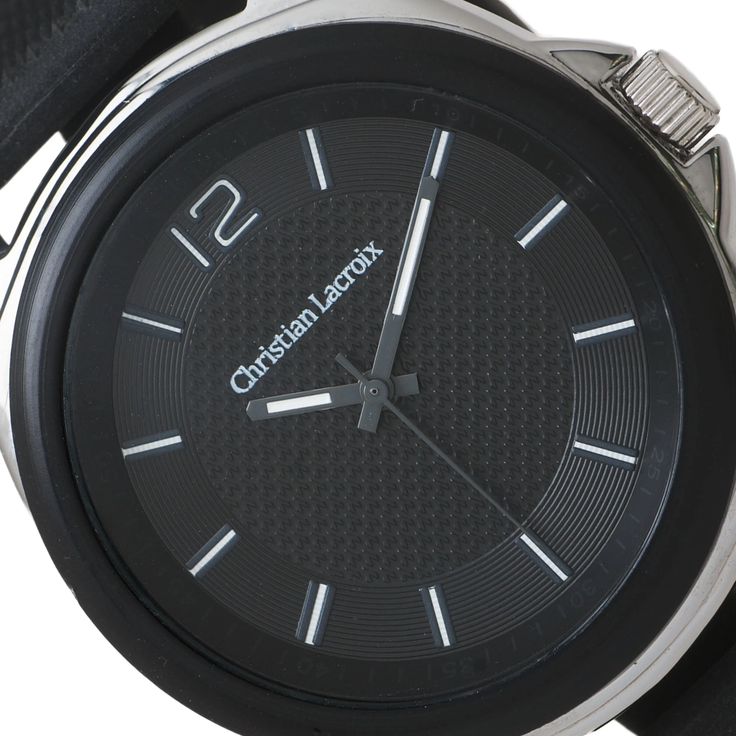Christian Lacroix LMN418-Watch Rhombe Rubber