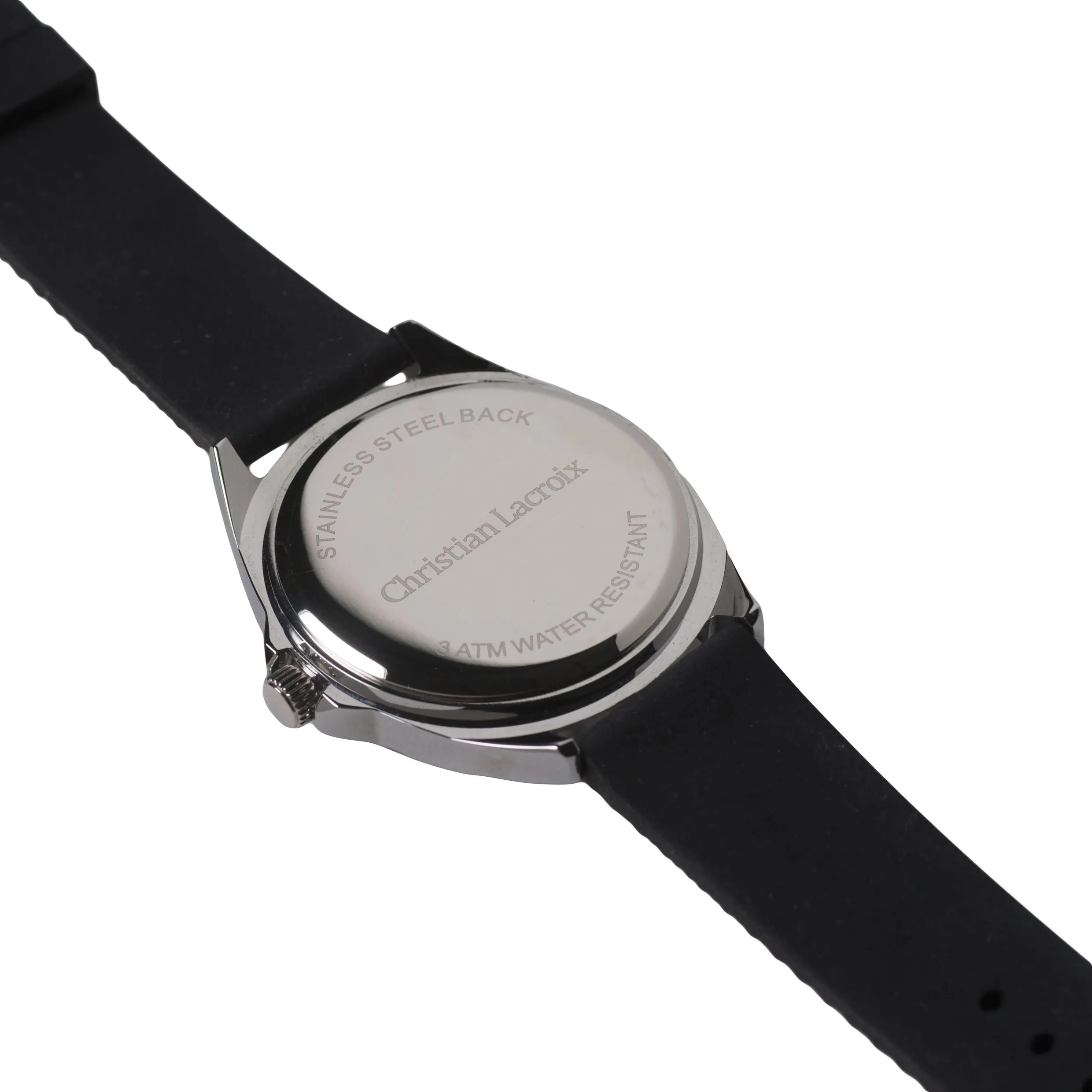 Christian Lacroix LMN418-Watch Rhombe Rubber