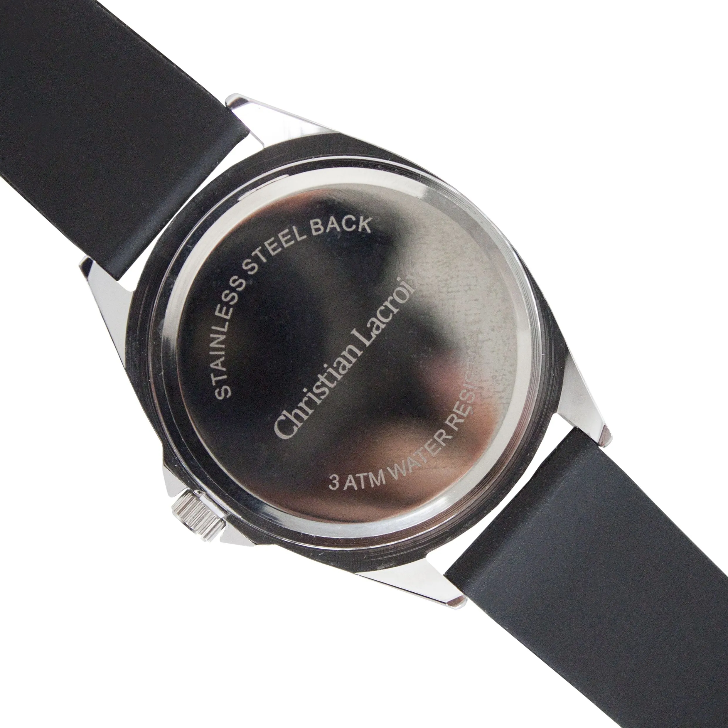 Christian Lacroix LMN418-Watch Rhombe Rubber