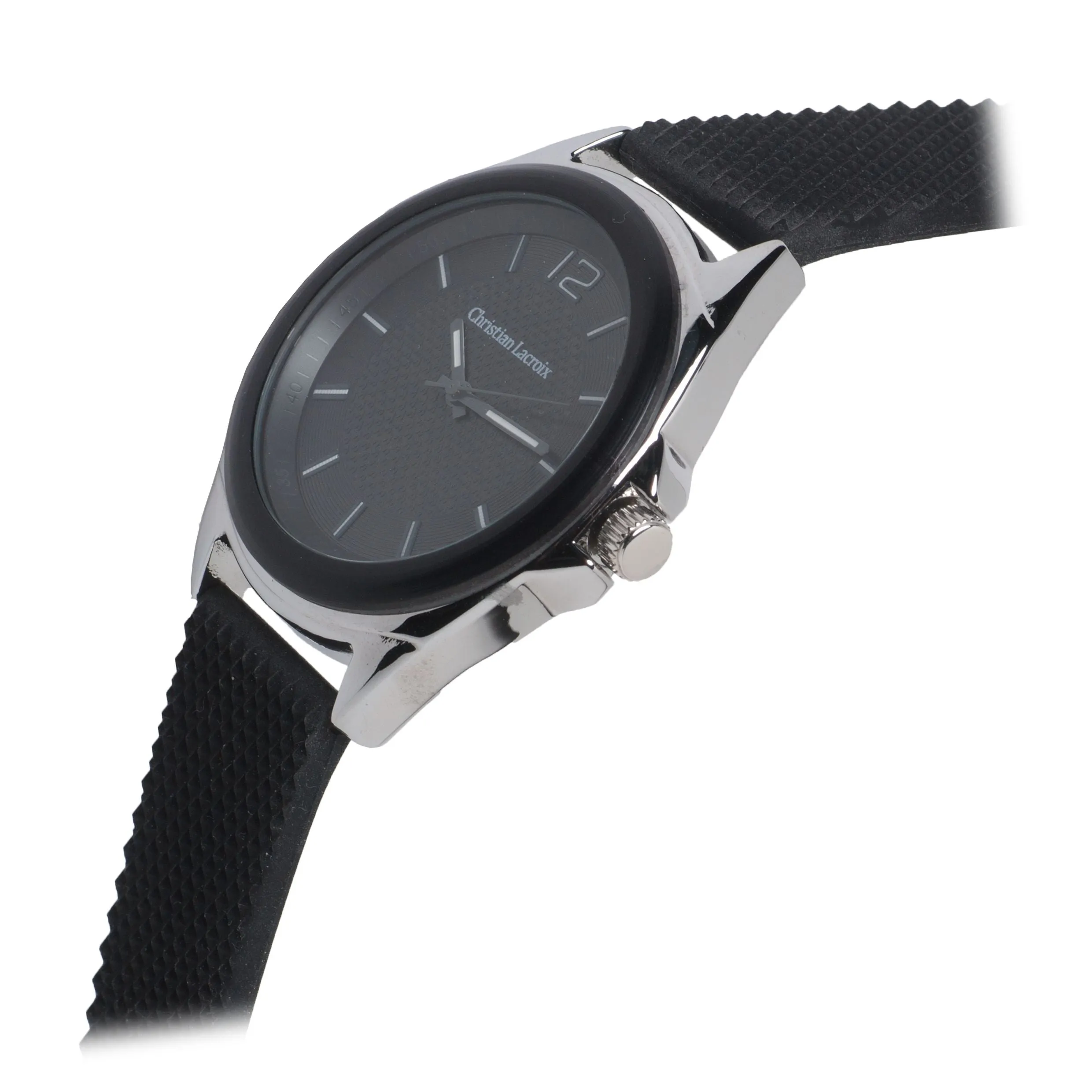 Christian Lacroix LMN418-Watch Rhombe Rubber
