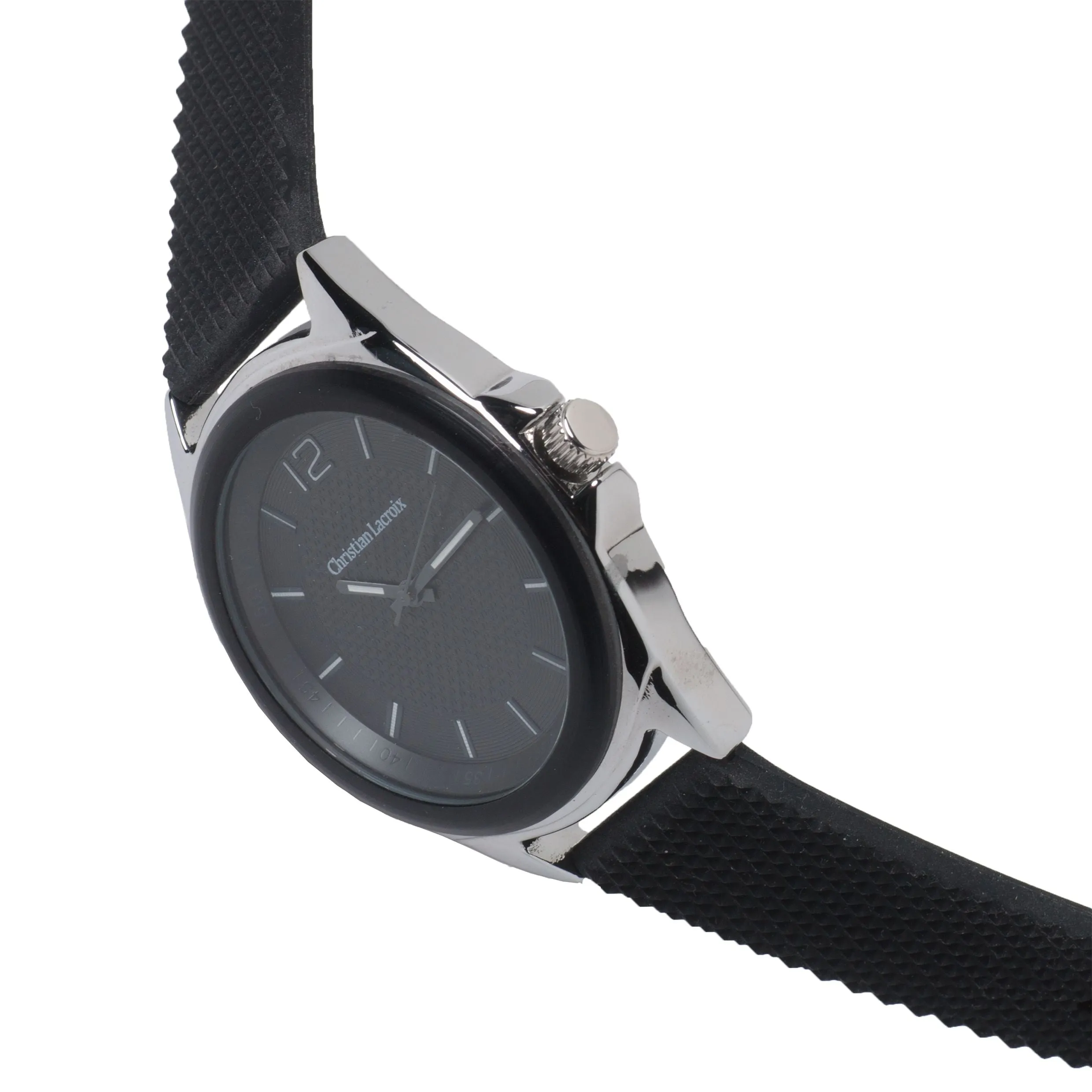 Christian Lacroix LMN418-Watch Rhombe Rubber