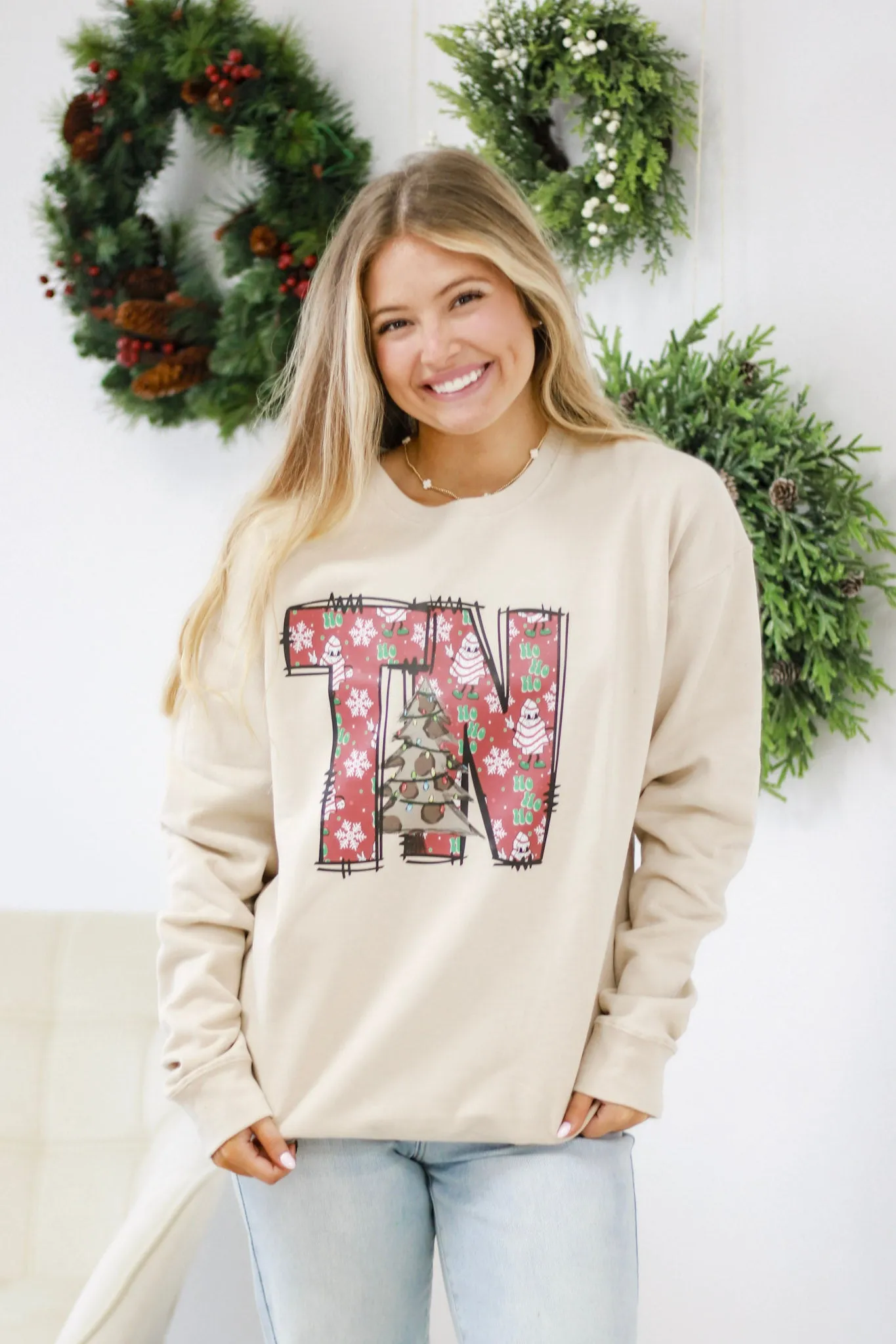 Christmas Snack Fleece Sweatshirt