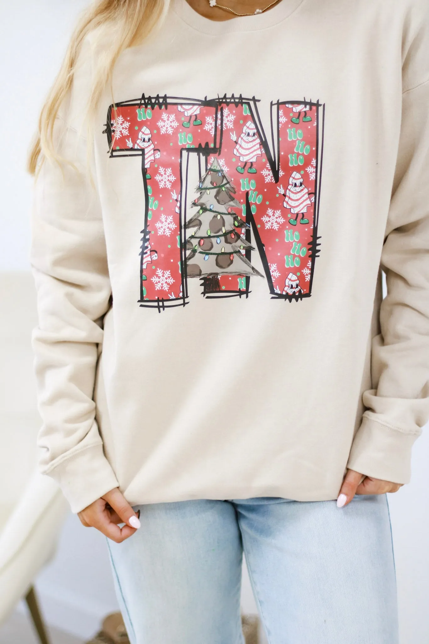 Christmas Snack Fleece Sweatshirt