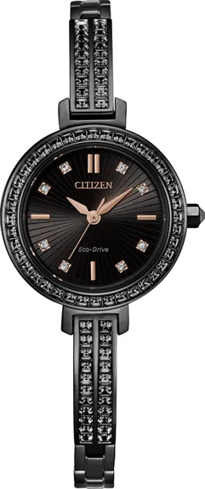 Citizen Eco Drive SILHOUETTE CRYSTAL Women's Watch EM0865-58E