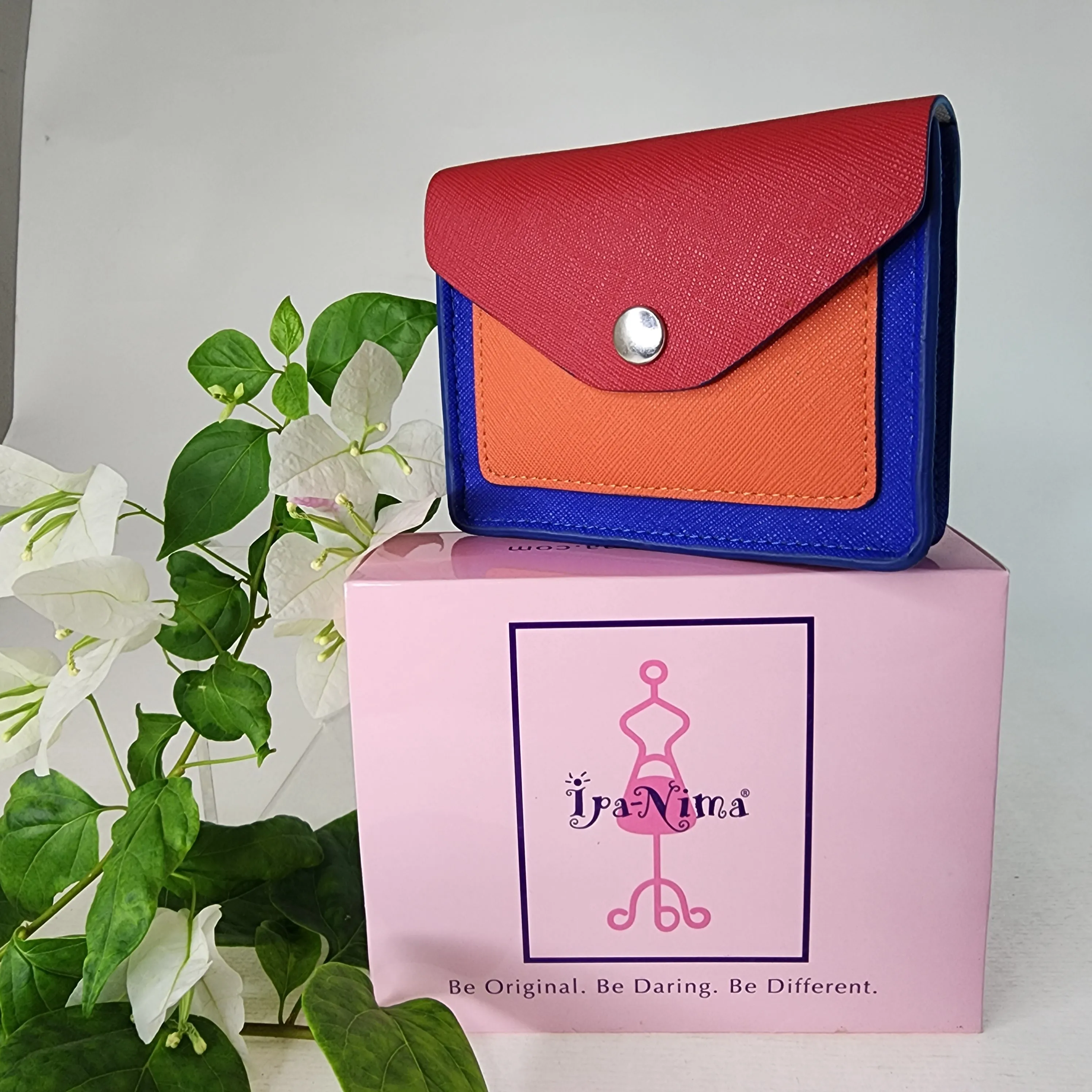 Colour Bloc Small Purse and Card Holder