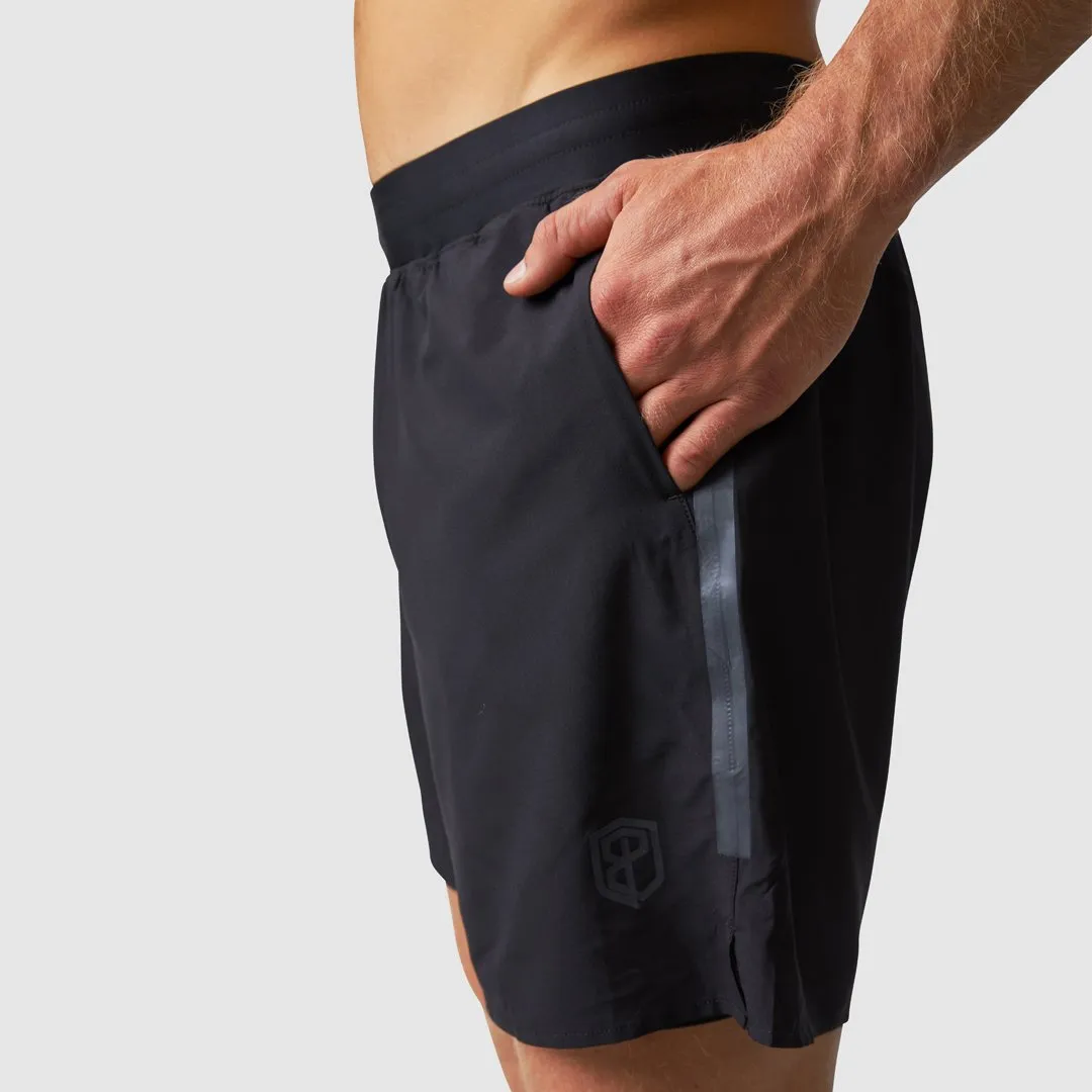 Compete Short w/ Compression (Black)