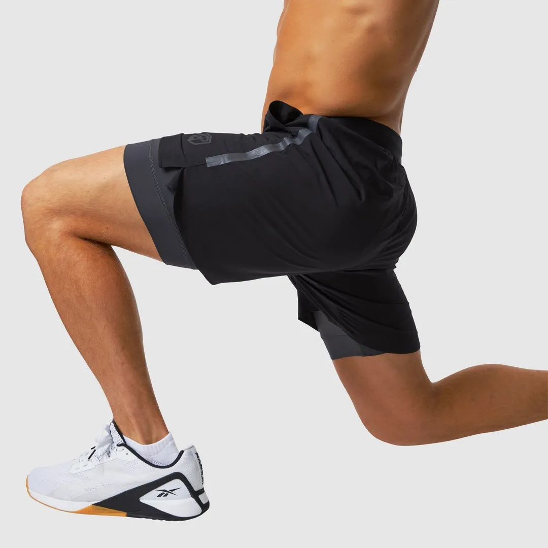 Compete Short w/ Compression (Black)