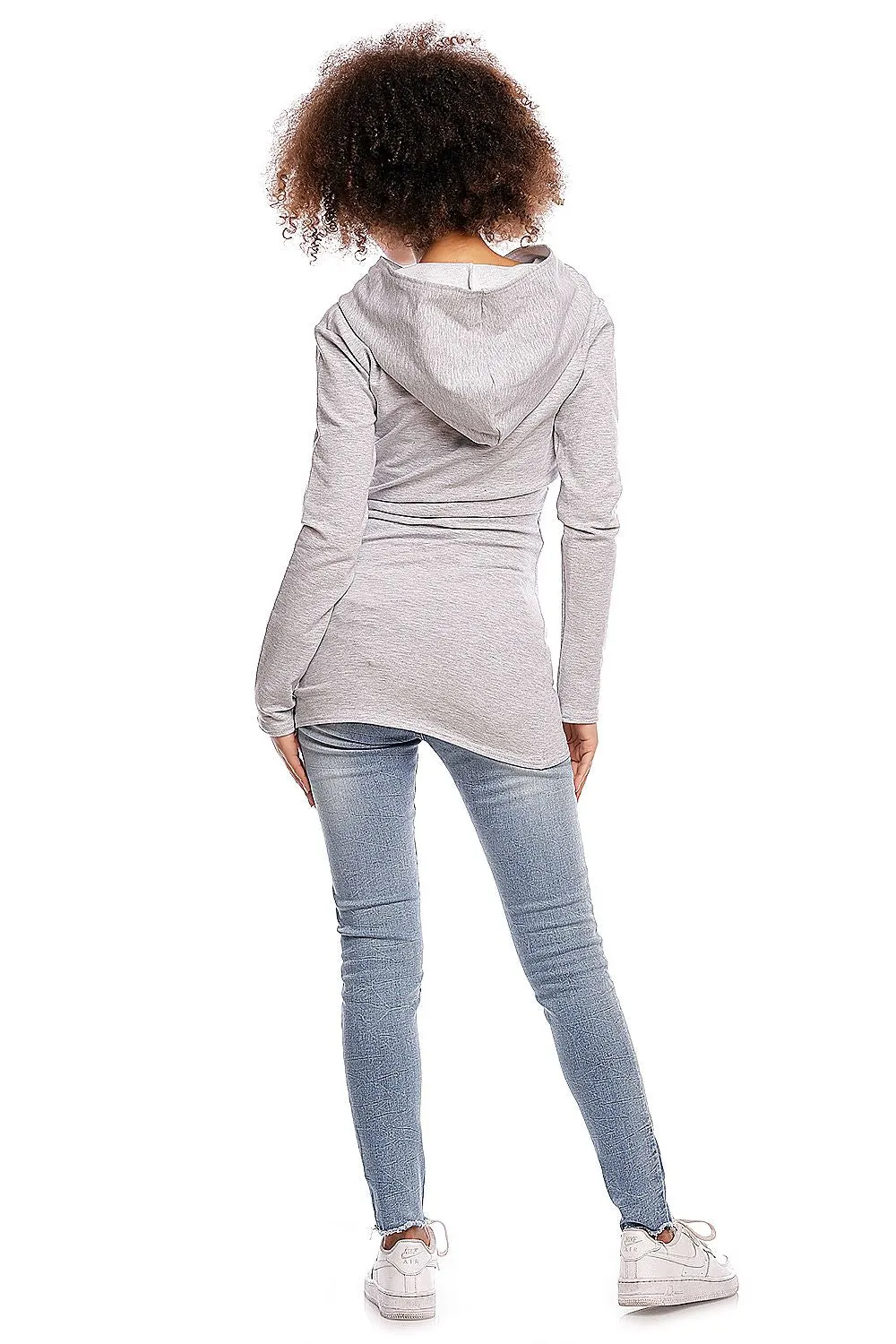 Cozy & Sporty Maternity Hoodie – Ultimate Comfort for Moms-to-Be