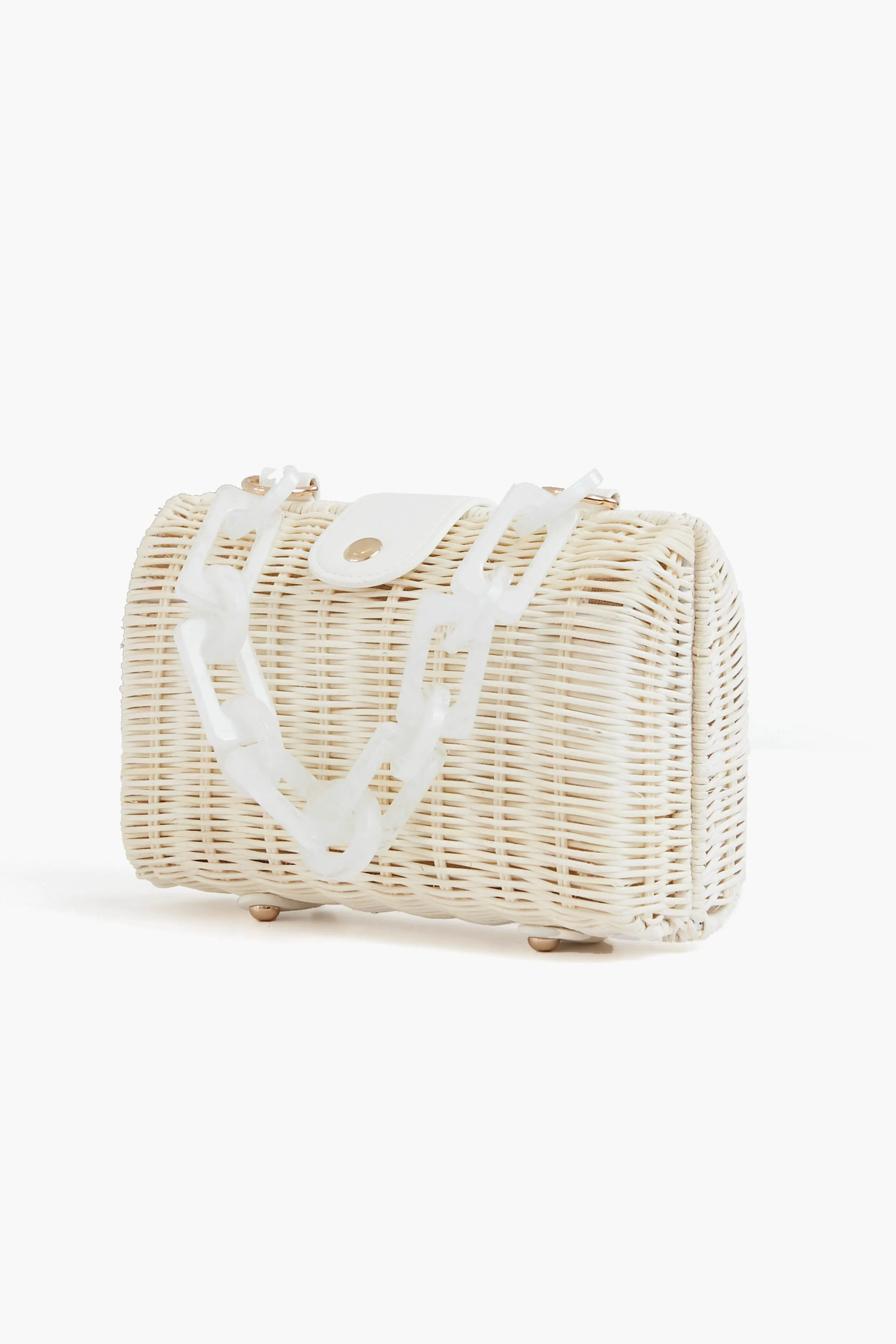 Cream Page Clutch