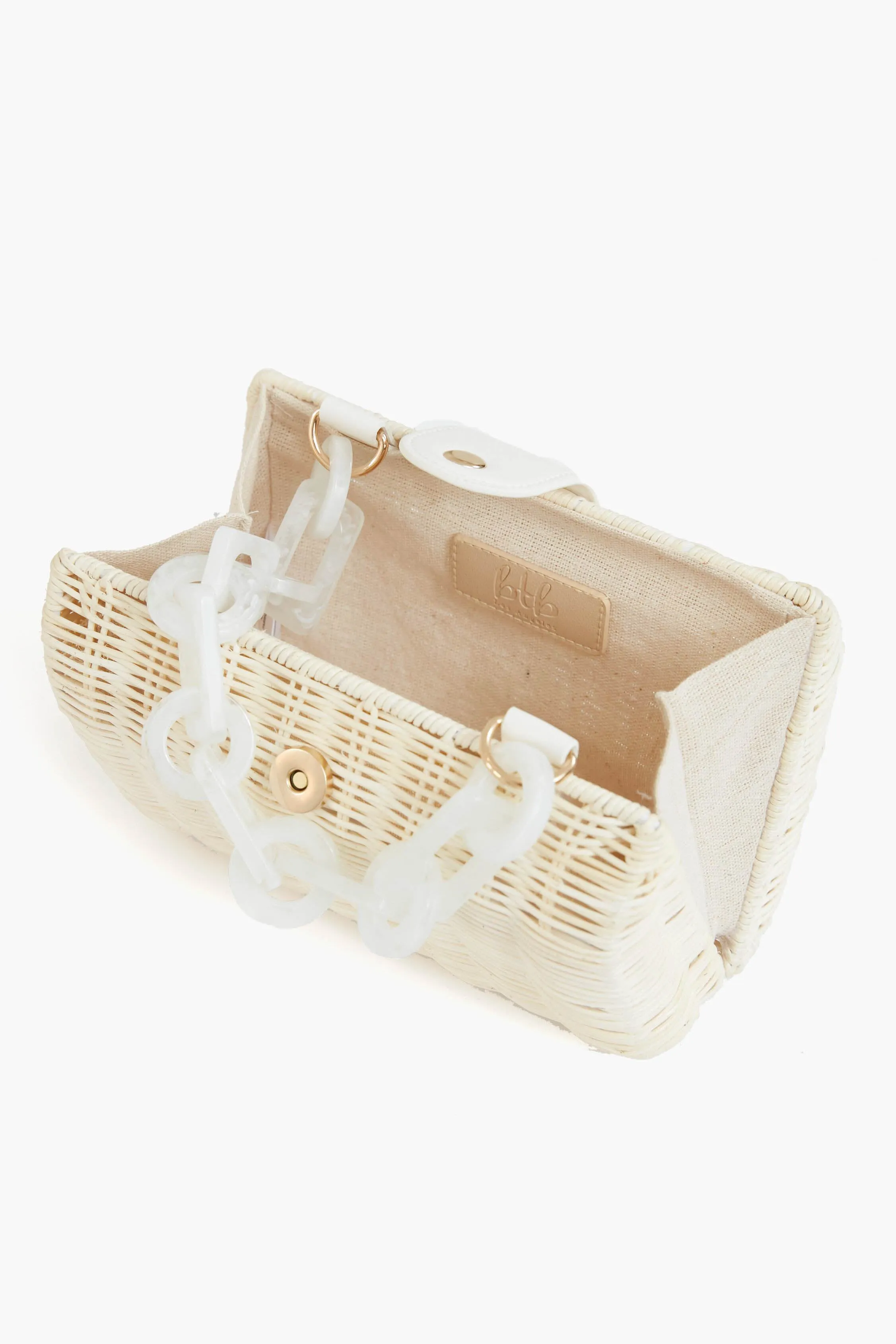 Cream Page Clutch