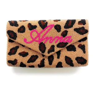 Custom Beaded Clutch - LARGER SIZE