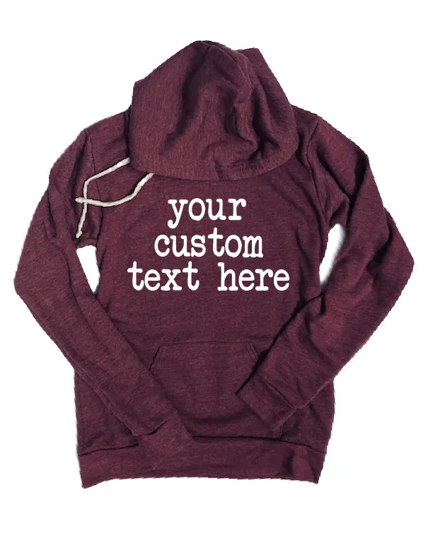 Custom Fall Hoodie |  Unisex Triblend Hoodie