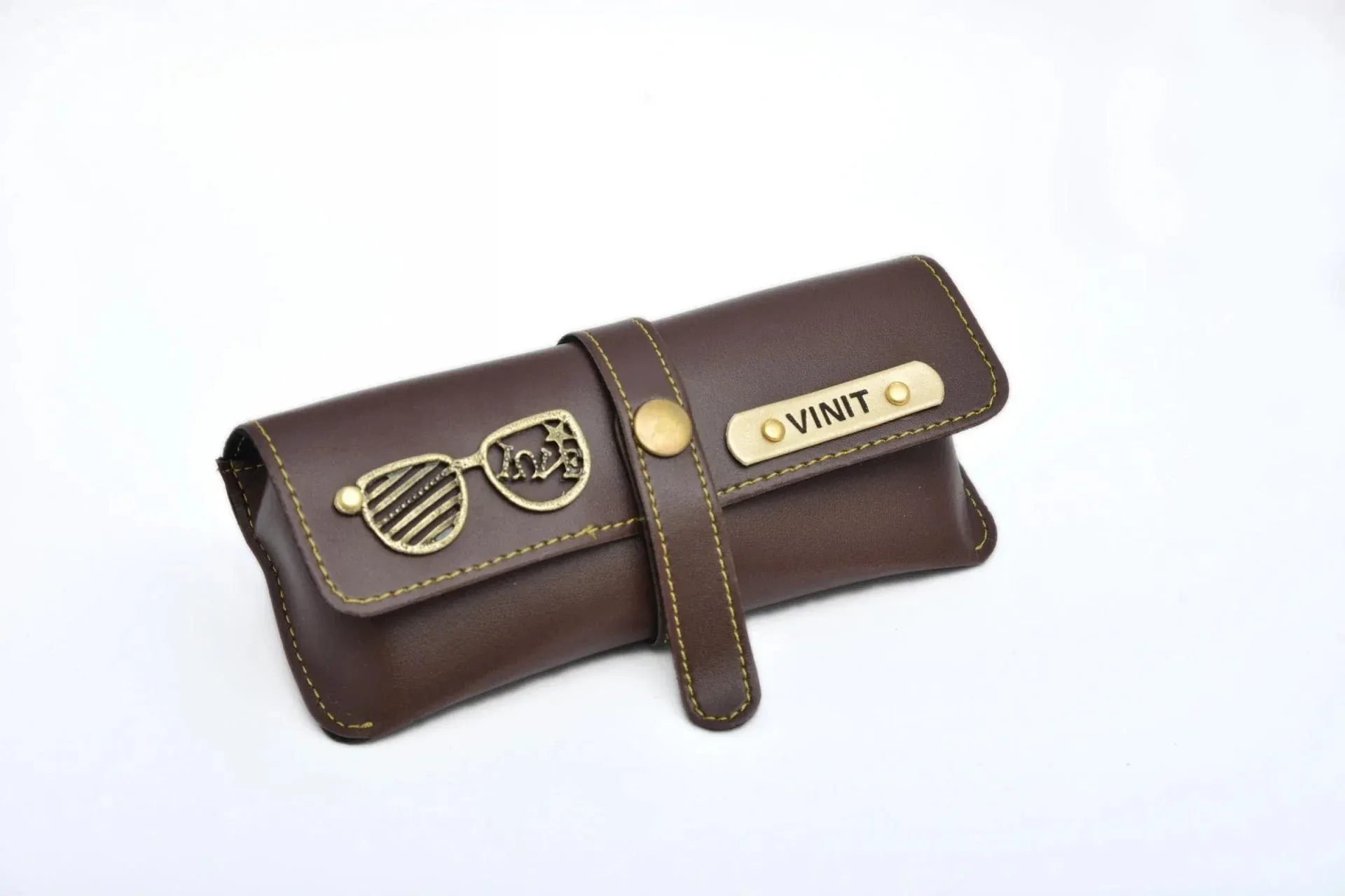 Customized Bottle with Temperature display - Pastel Shade 2 & All in One Men's Combo (4 pcs) - Brown