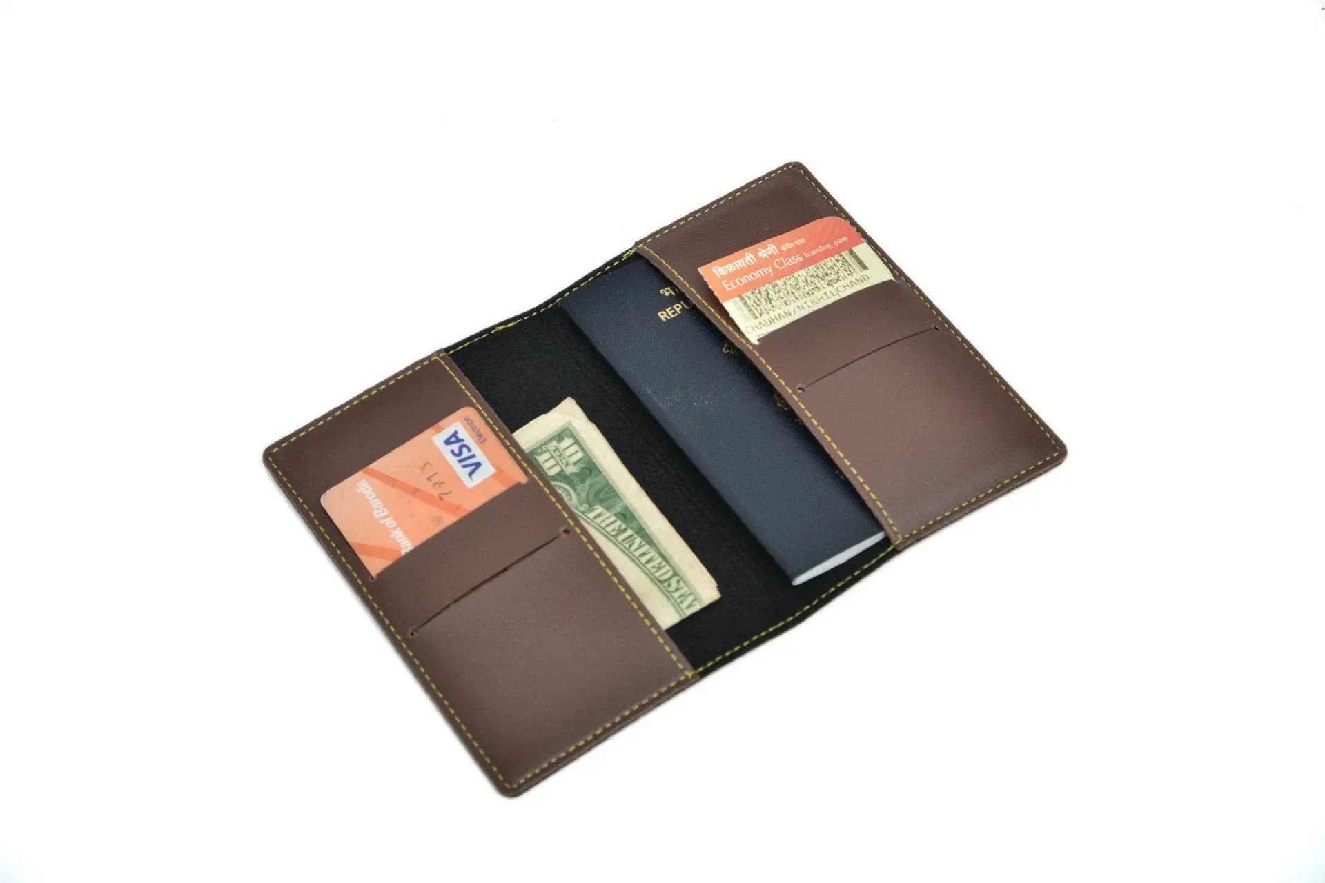Customized Bottle with Temperature display - Pastel Shade 2 & All in One Men's Combo (4 pcs) - Brown