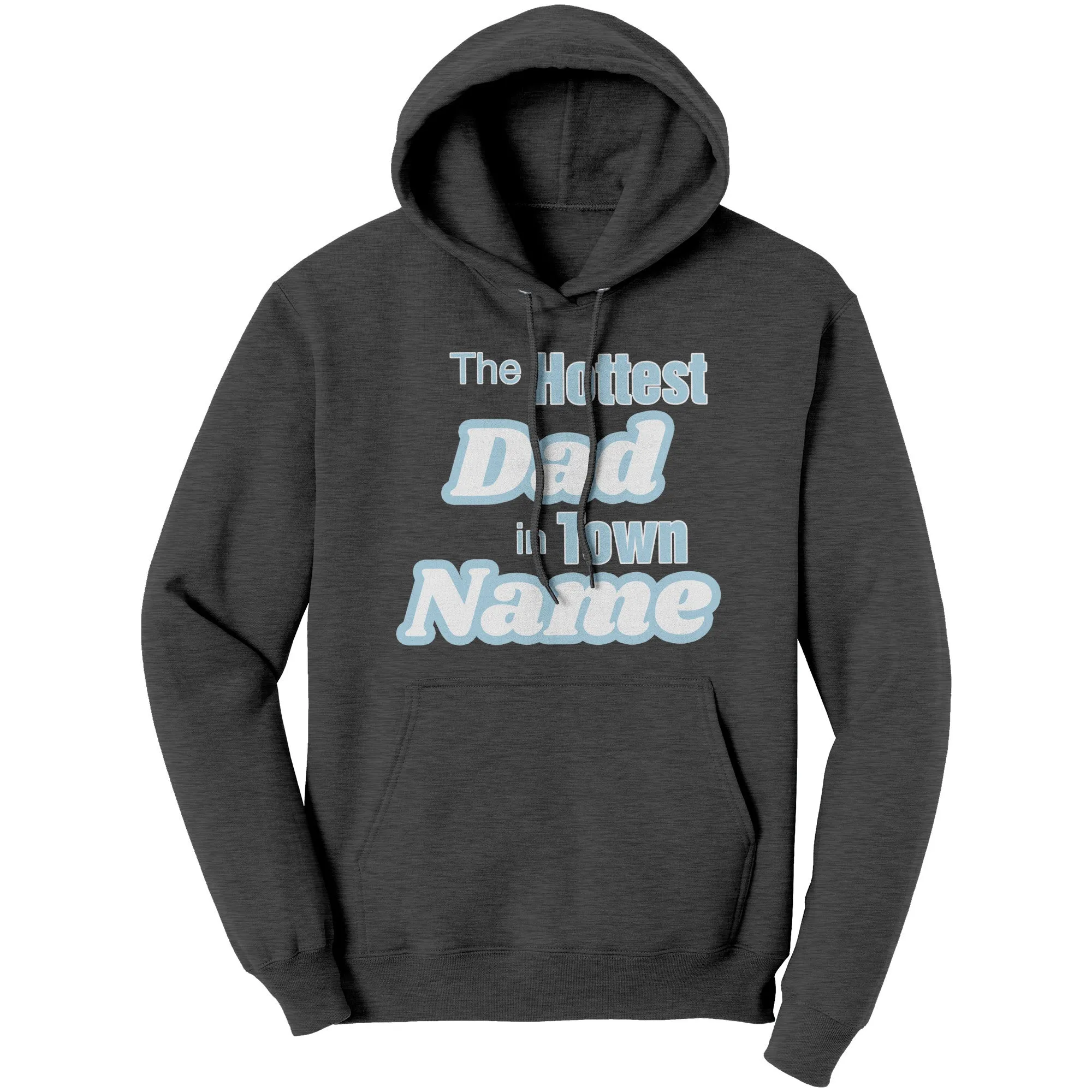 Cute Dad Hoodie, Personalized Hoodie With Name, Hottest Dad Sweater, Custom Hoodie For Dad Christmas Hoodie, Papa Hoodie, Family Hoodies