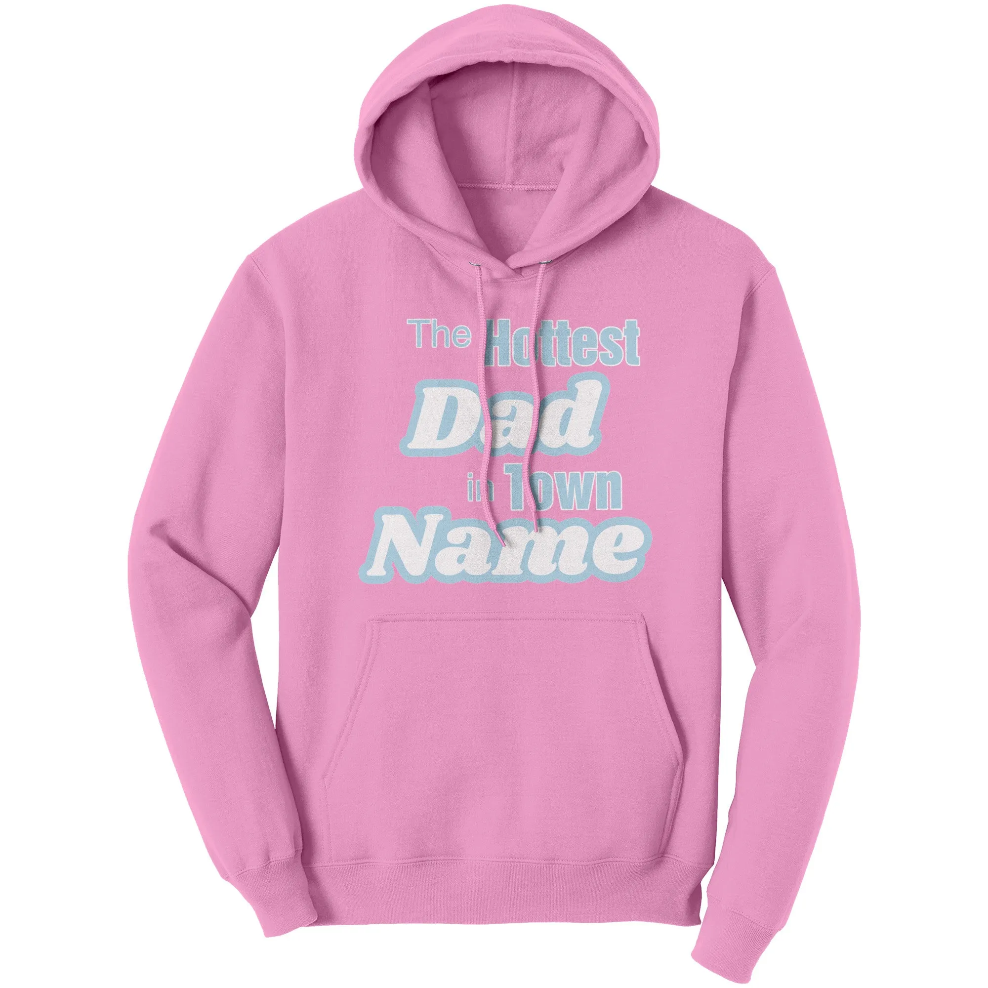 Cute Dad Hoodie, Personalized Hoodie With Name, Hottest Dad Sweater, Custom Hoodie For Dad Christmas Hoodie, Papa Hoodie, Family Hoodies