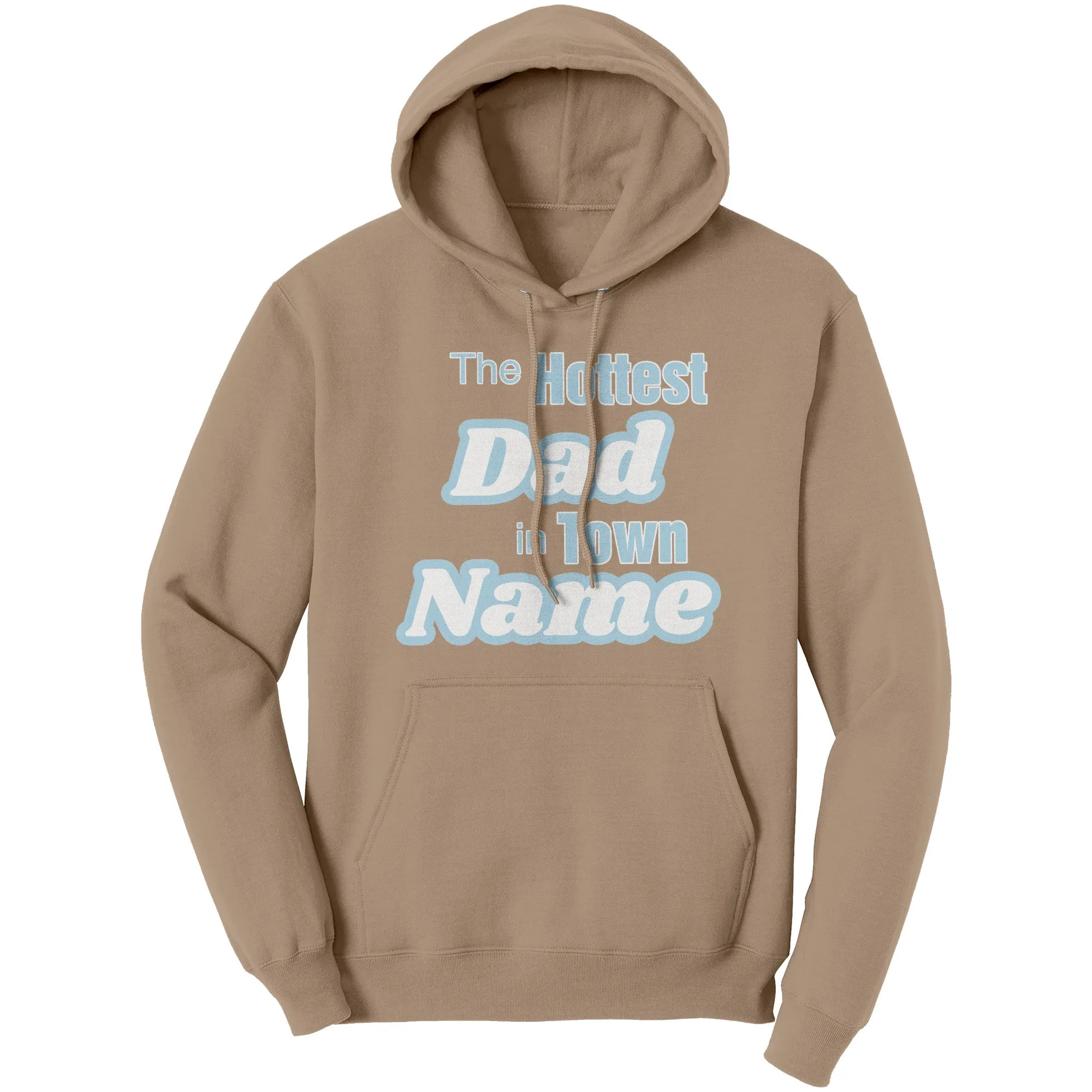 Cute Dad Hoodie, Personalized Hoodie With Name, Hottest Dad Sweater, Custom Hoodie For Dad Christmas Hoodie, Papa Hoodie, Family Hoodies