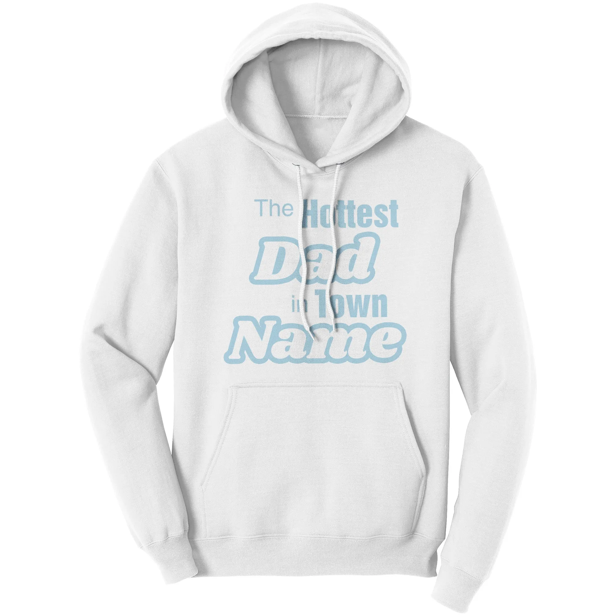 Cute Dad Hoodie, Personalized Hoodie With Name, Hottest Dad Sweater, Custom Hoodie For Dad Christmas Hoodie, Papa Hoodie, Family Hoodies