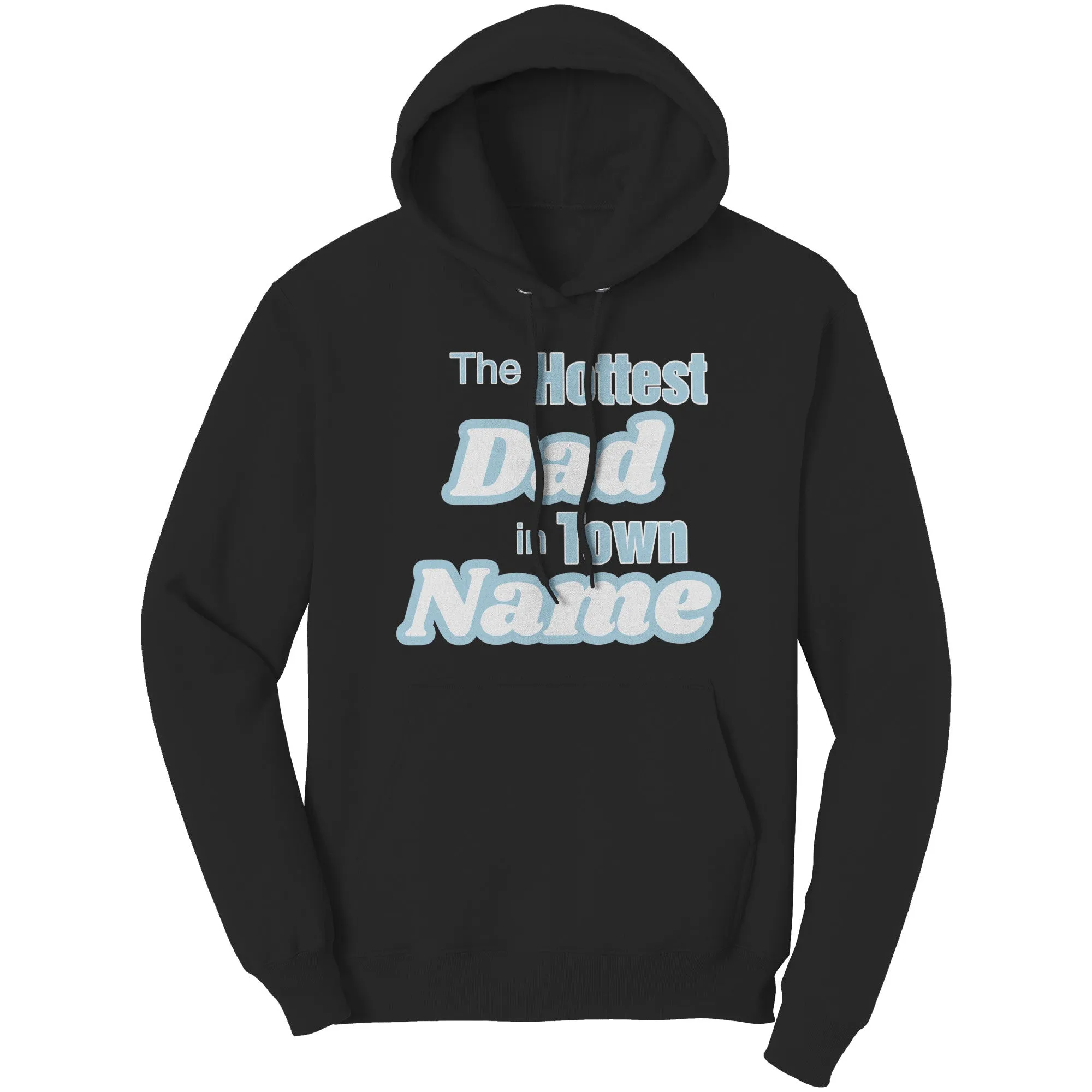 Cute Dad Hoodie, Personalized Hoodie With Name, Hottest Dad Sweater, Custom Hoodie For Dad Christmas Hoodie, Papa Hoodie, Family Hoodies