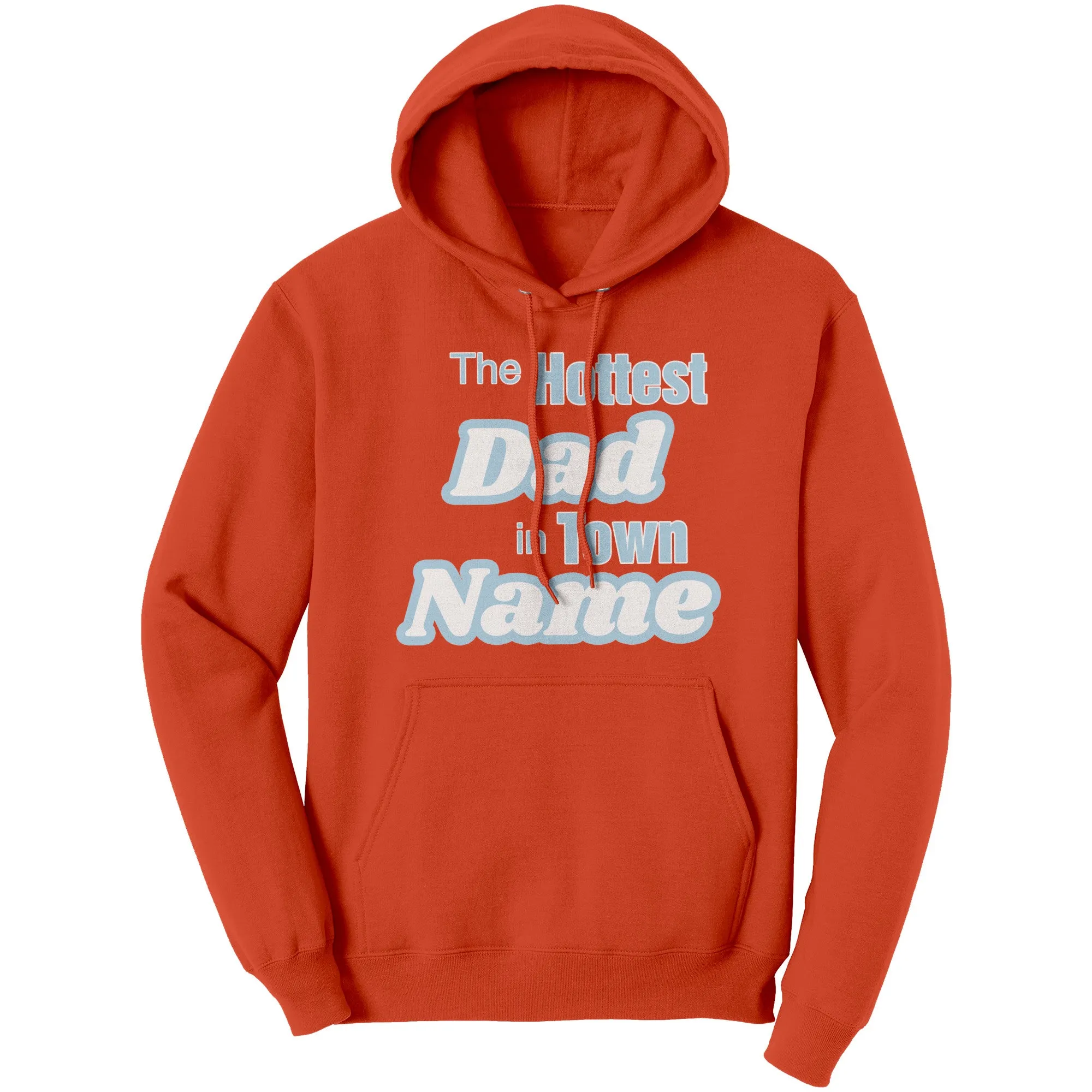 Cute Dad Hoodie, Personalized Hoodie With Name, Hottest Dad Sweater, Custom Hoodie For Dad Christmas Hoodie, Papa Hoodie, Family Hoodies