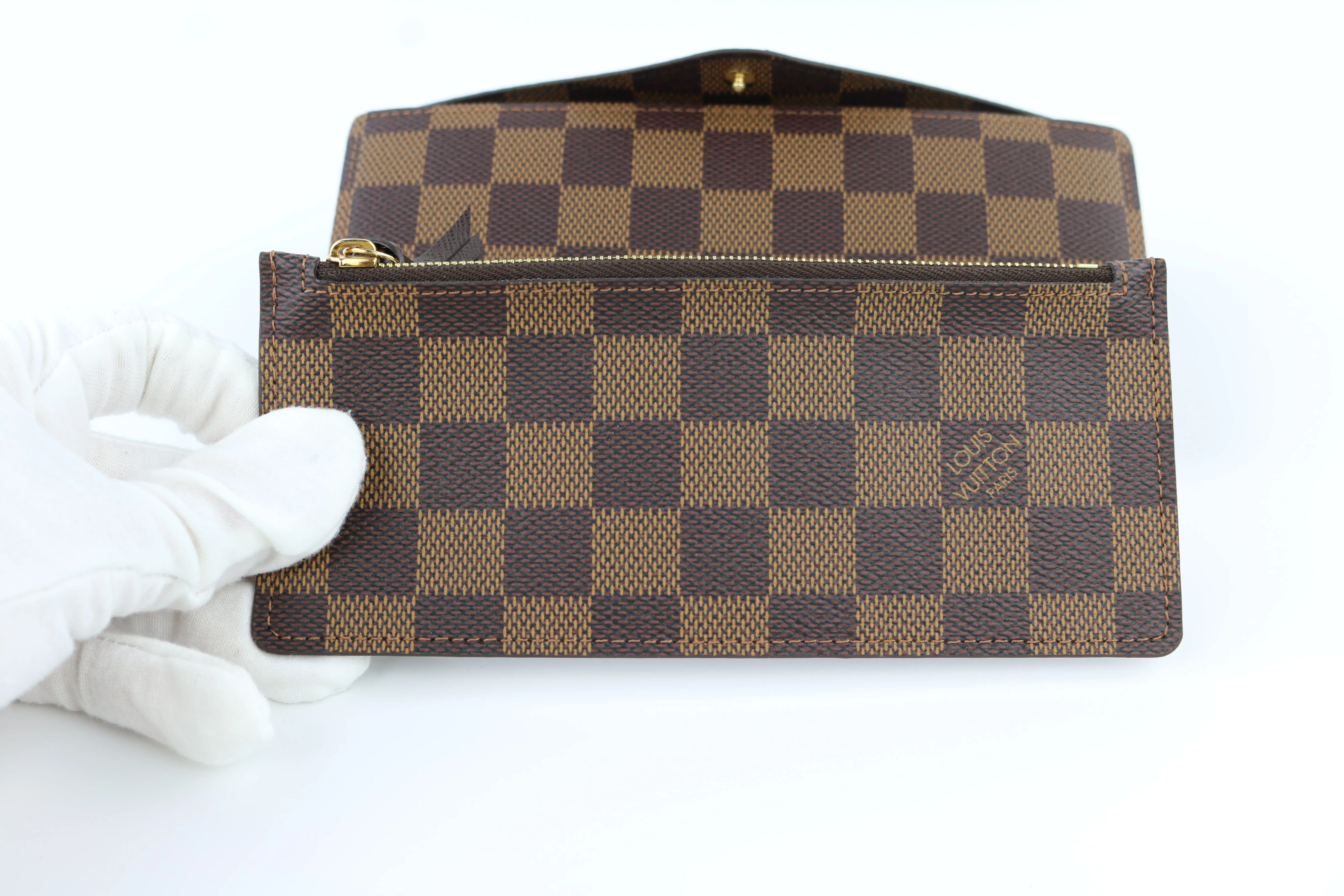 Damier Ebene Josephine Wallet