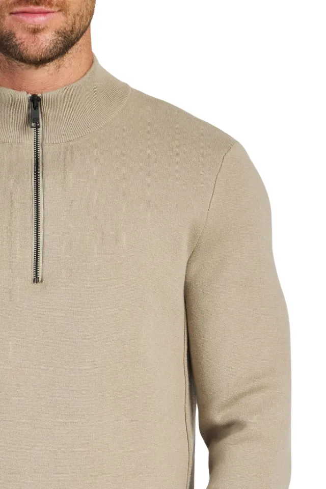 Danzer 1/4 Zip Knit - Military Sage