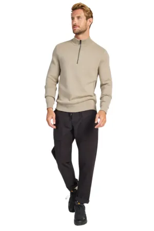 Danzer 1/4 Zip Knit - Military Sage