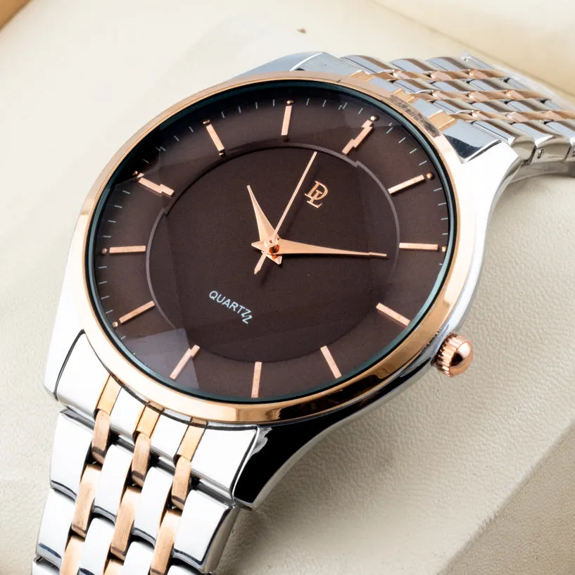 Delawrence Crystal Carve Men's watch