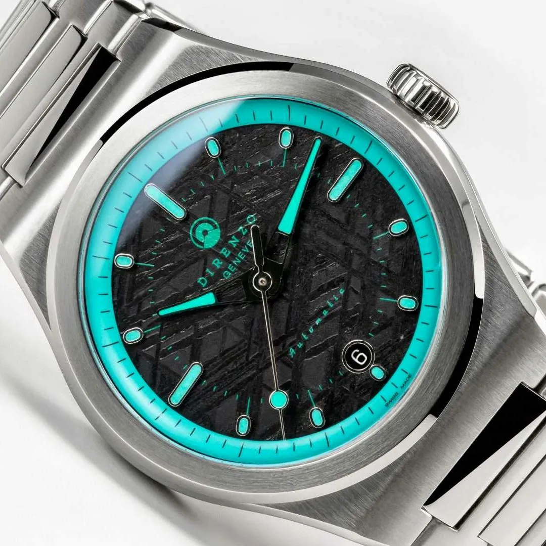 Direnzo DRZ04 Mondial V2 Black&nbsp;Meteorite - Swiss&nbsp;Made