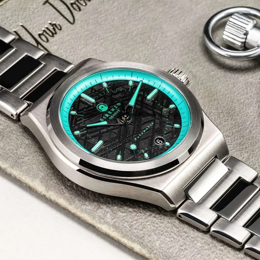 Direnzo DRZ04 Mondial V2 Black&nbsp;Meteorite - Swiss&nbsp;Made