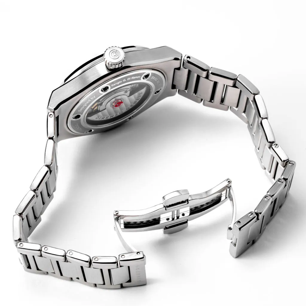 Direnzo DRZ04 Mondial V2 Black&nbsp;Meteorite - Swiss&nbsp;Made